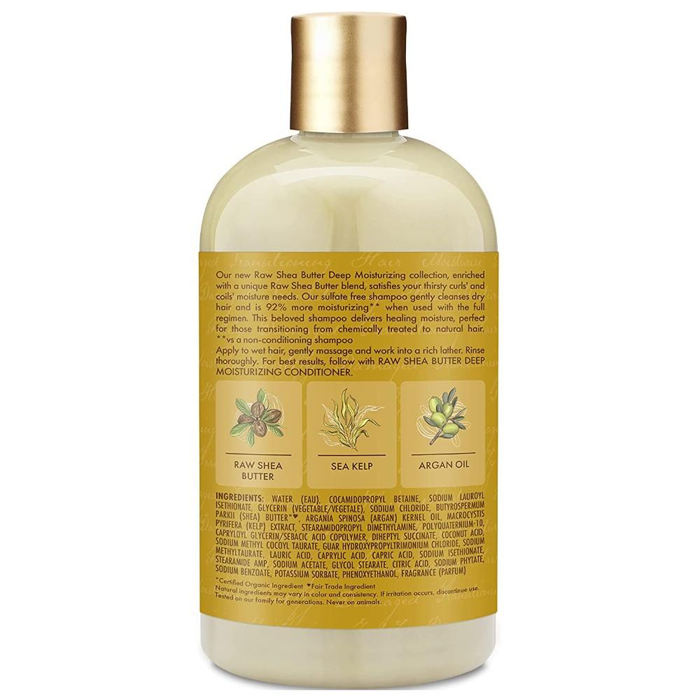 Shea Moisture - Champú Reparador Raw Shea Butter 384 ml