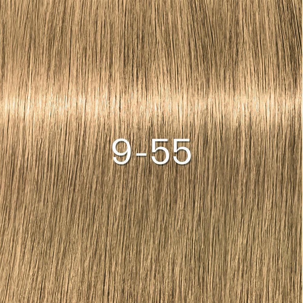 Schwarzkopf - Tinte sin Amoniaco Igora Zero AMM 9-55 Rubio Muy Claro Dorado Intenso 60 ml