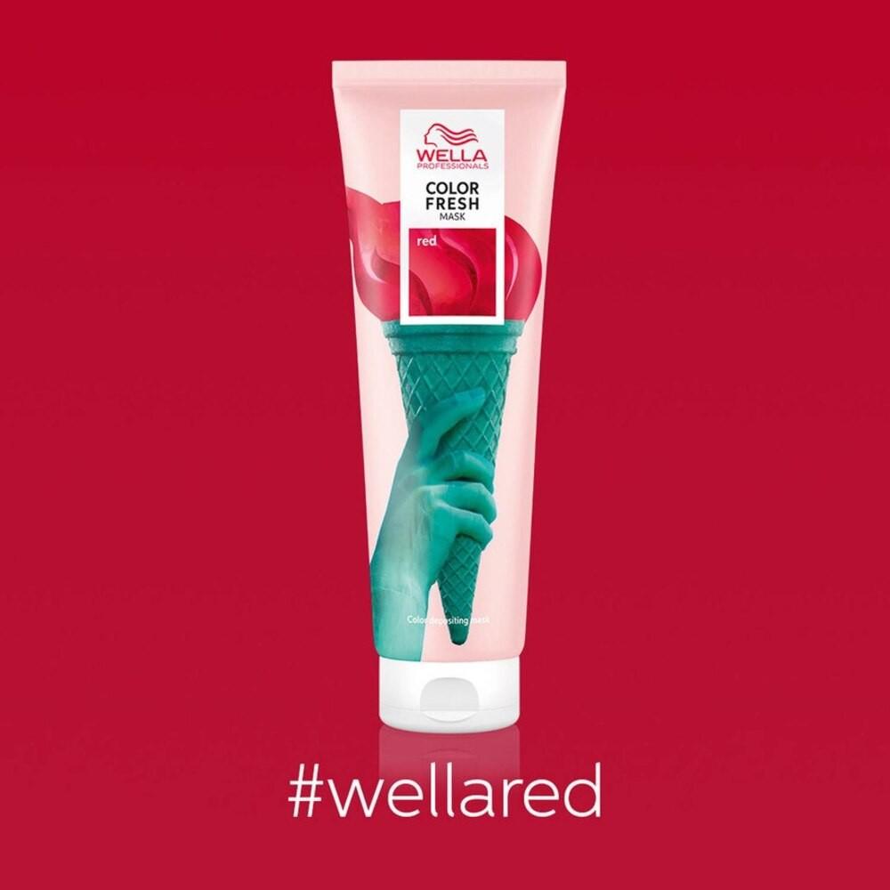 Wella - Mascarilla de Color - Color Fresh Red 150 ml