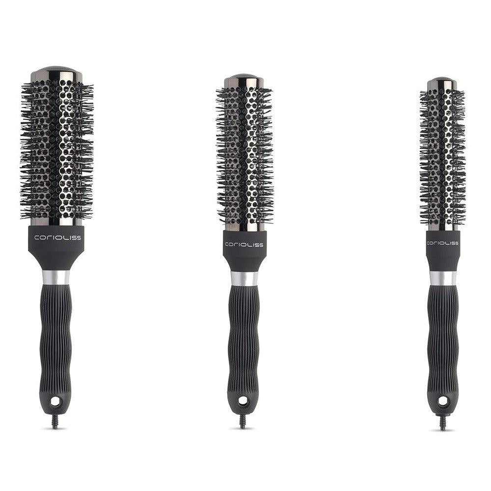 Corioliss - Kit de Cepillos de Titanio The Brush Titanium Kit 3