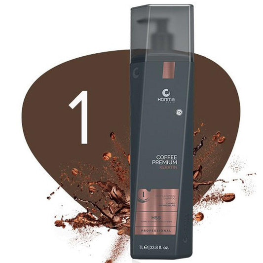 Honma Tokyo - Tratamiento Keratina Coffee Premium All Liss (Paso 1)