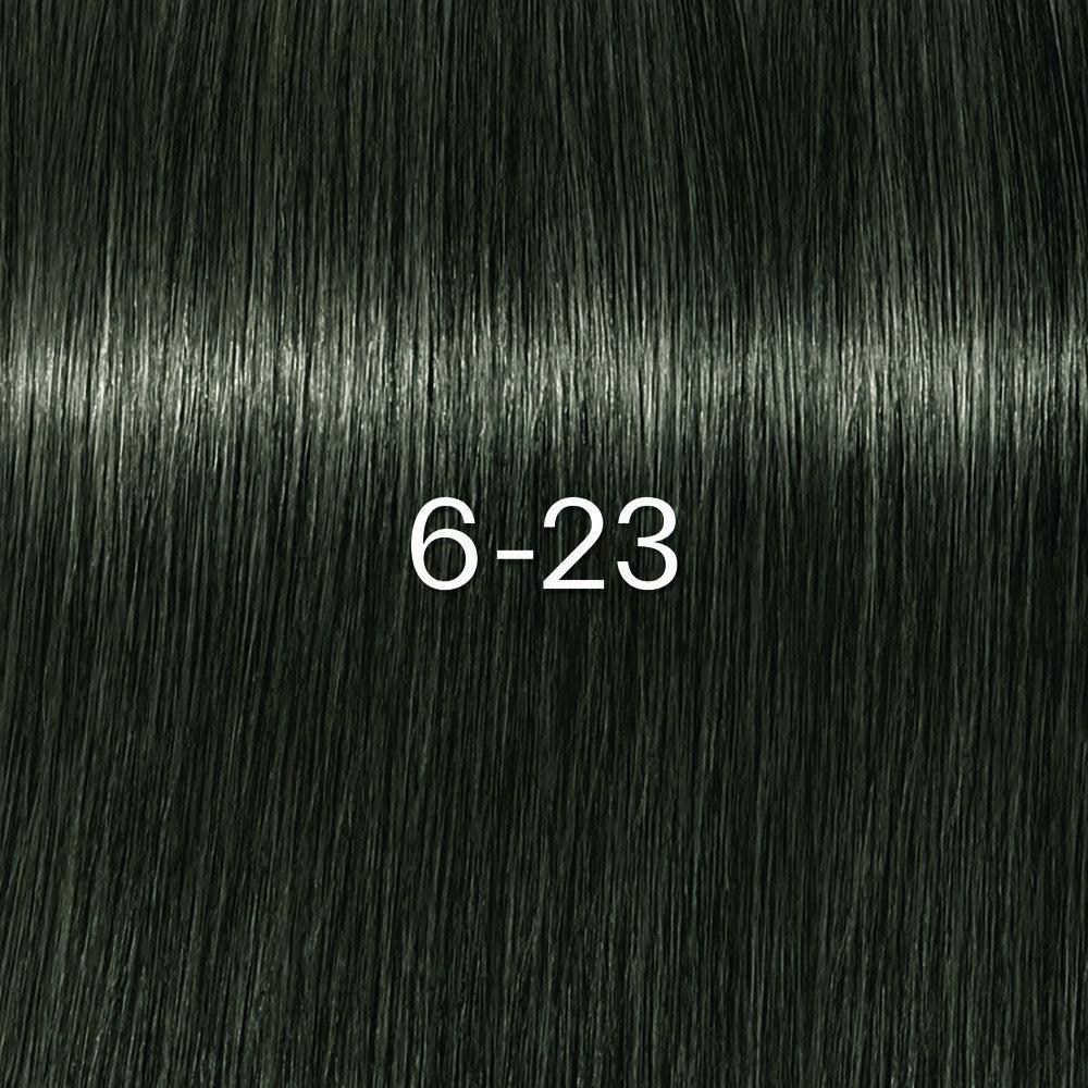 Schwarzkopf - Tinte sin Amoniaco Igora Zero AMM 6-23 Rubio Oscuro Humo Mate 60 ml