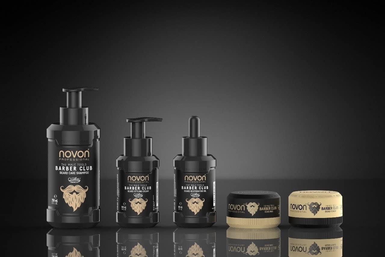 Novon - Cera para la Barba Beard Wax Barber Club 50 ml - ZZNOV90064