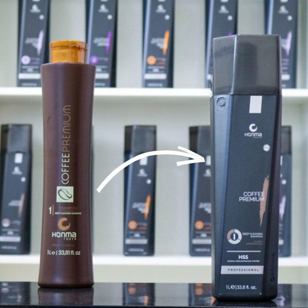 Honma Tokyo - Tratamiento Keratina Coffee Premium All Liss (Paso 1)