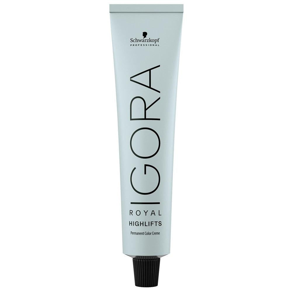 Schwarzkopf - Tinte Superaclarante Igora Royal Highlifts 10-19 Rubio Platino Ceniza Violeta 60 ml
