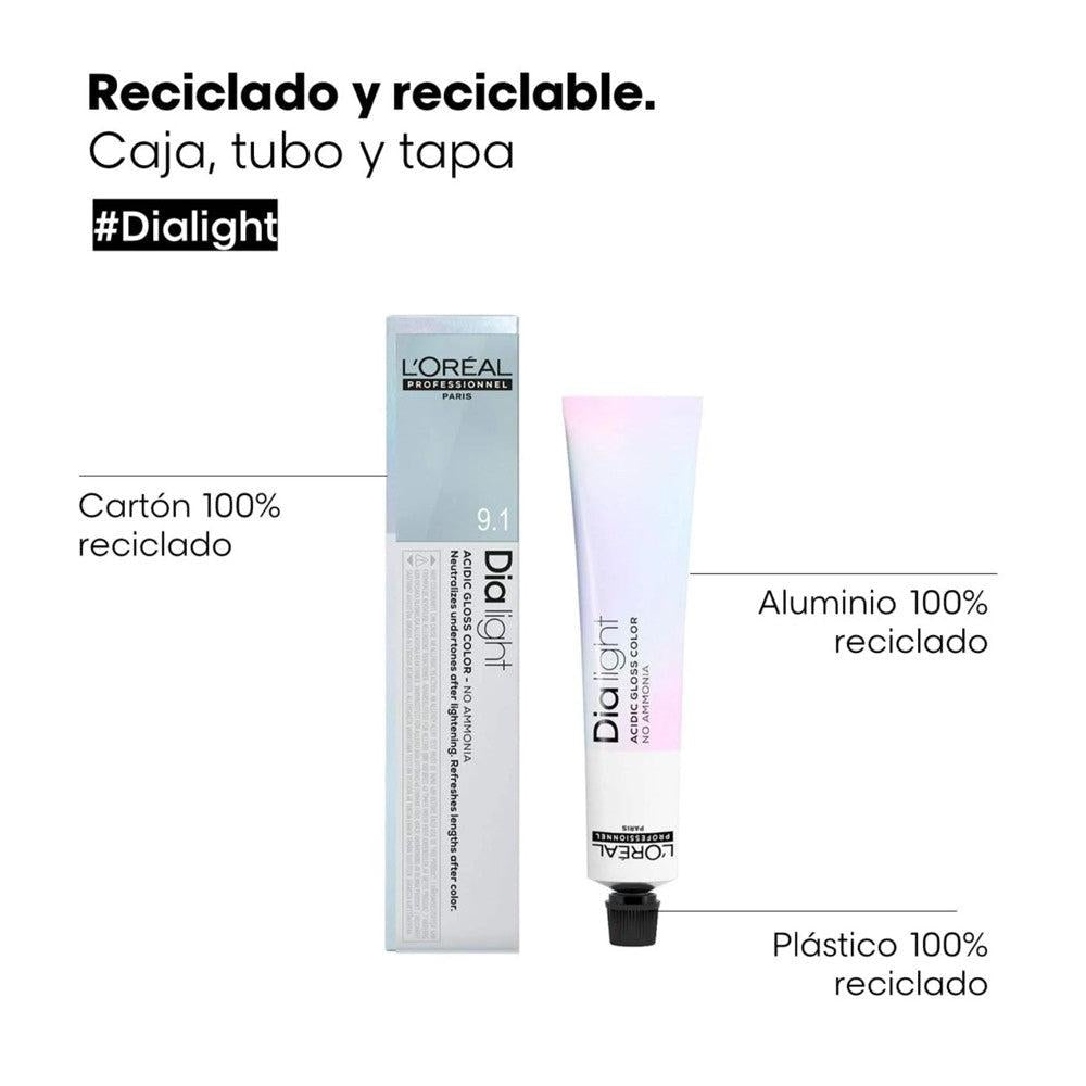 L'Oréal Professionnel - Milkshake Rubio Platino Irisado Ceniza 10.21 Dia Light 50 ml