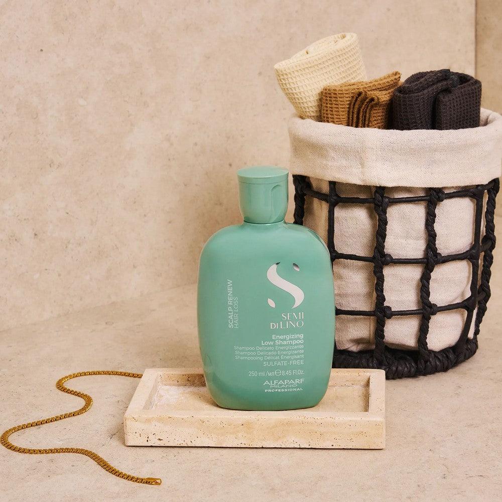 Alfaparf - Semi di Lino Scalp Renew Energizing Low Champú 250 ml