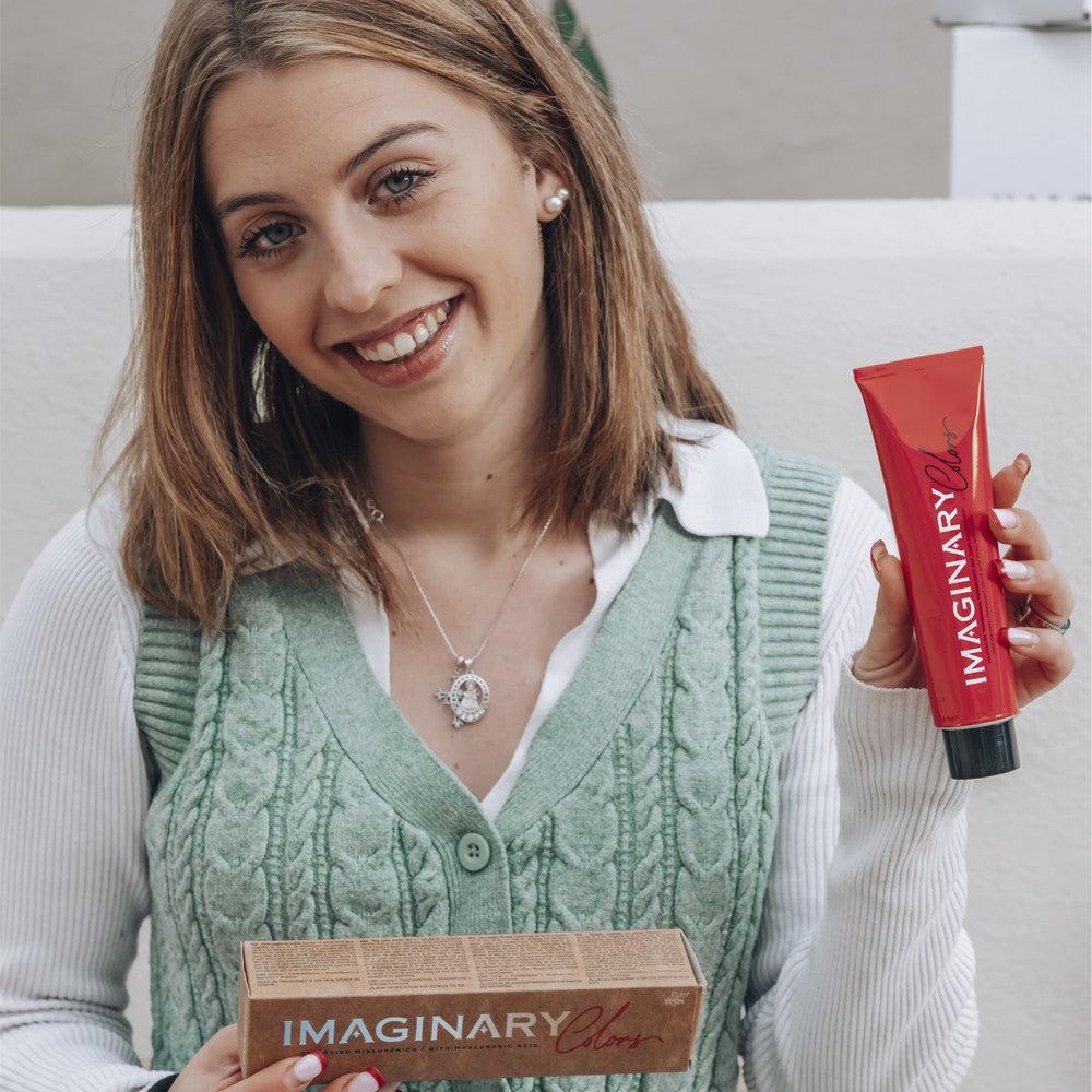 Imaginary Colors - Tinte Permanente Color Chocolate 6-9 Rubio Oscuro Tierra 100 ml