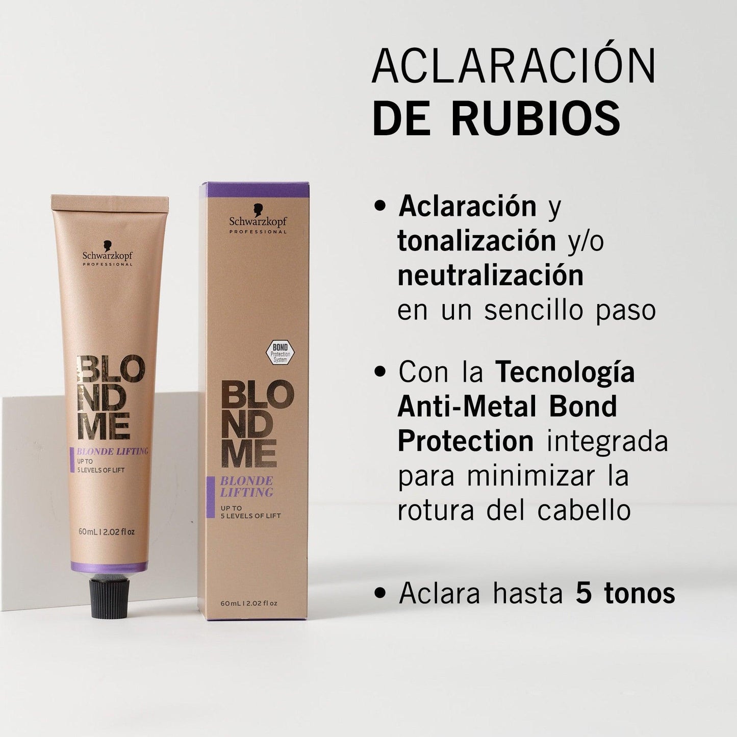 Schwarzkopf - Crema Aclarante de Rubios BlondMe L-Ice Irisé 60 ml