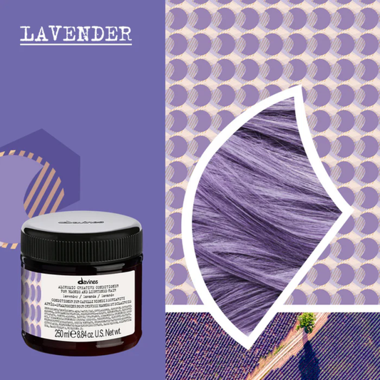 Davines - Acondicionador con Pigmentos Lavanda Alchemic Lavender 250 ml