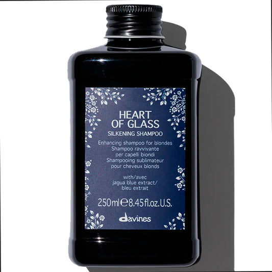 Davines - Champú Sedoso para Cabellos Rubios Heart of Glass Silkening 250 ml