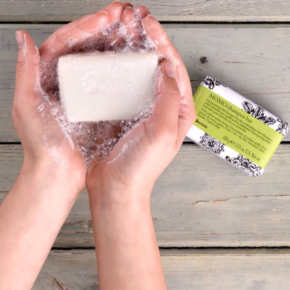 Davines - Champú Sólido Hidratante Momo 100 g