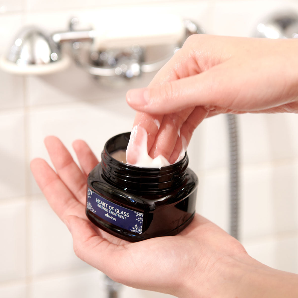 Davines - Mascarilla Intensiva para Cabellos Rubios Heart Of Glass 150 ml