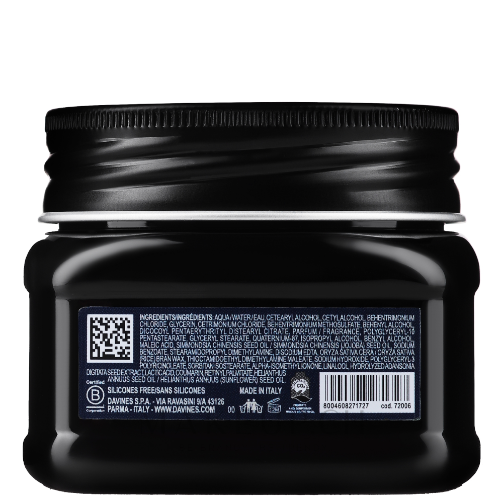 Davines - Mascarilla Intensiva para Cabellos Rubios Heart Of Glass 750 ml