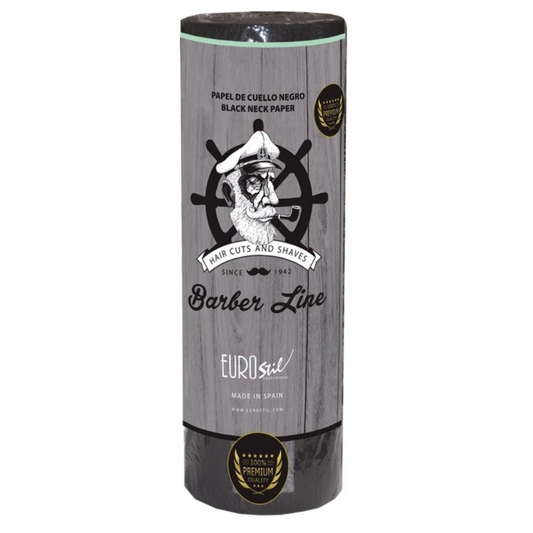 Eurostil - Pack 5 Rollos de Papel de Cuello Negro
