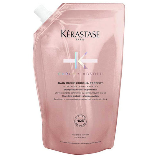 Kérastase - Chroma Absolu Champú Bain Riche Chroma Respect Refill 500 ml