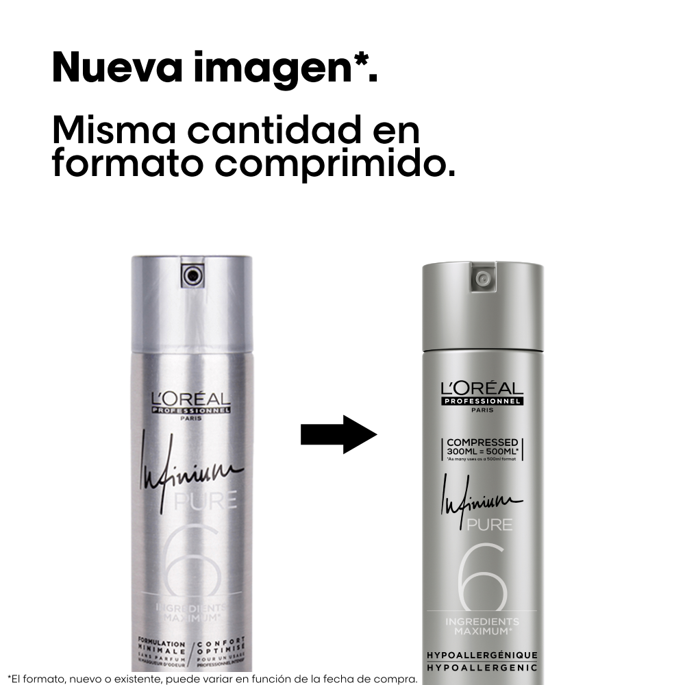 L'Oréal Professionnel - Laca Infinium Pure Strong 300 ml