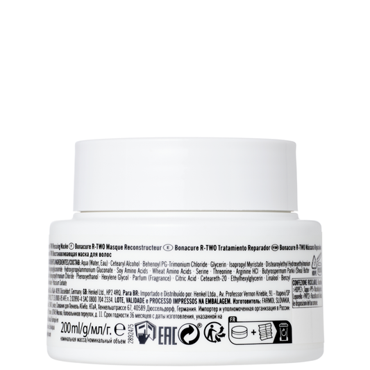 Schwarzkopf - Mascarilla Reparadora BC Bonacure Clean Performance R-TWO Rescuing 200 ml