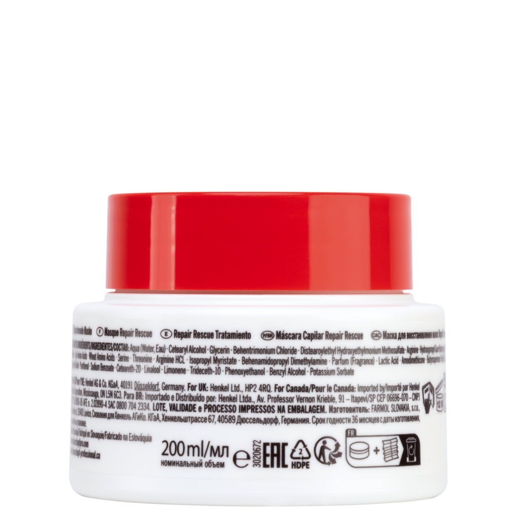 Schwarzkopf - Mascarilla Reparadora BC Bonacure Clean Repair Rescue 200 ml