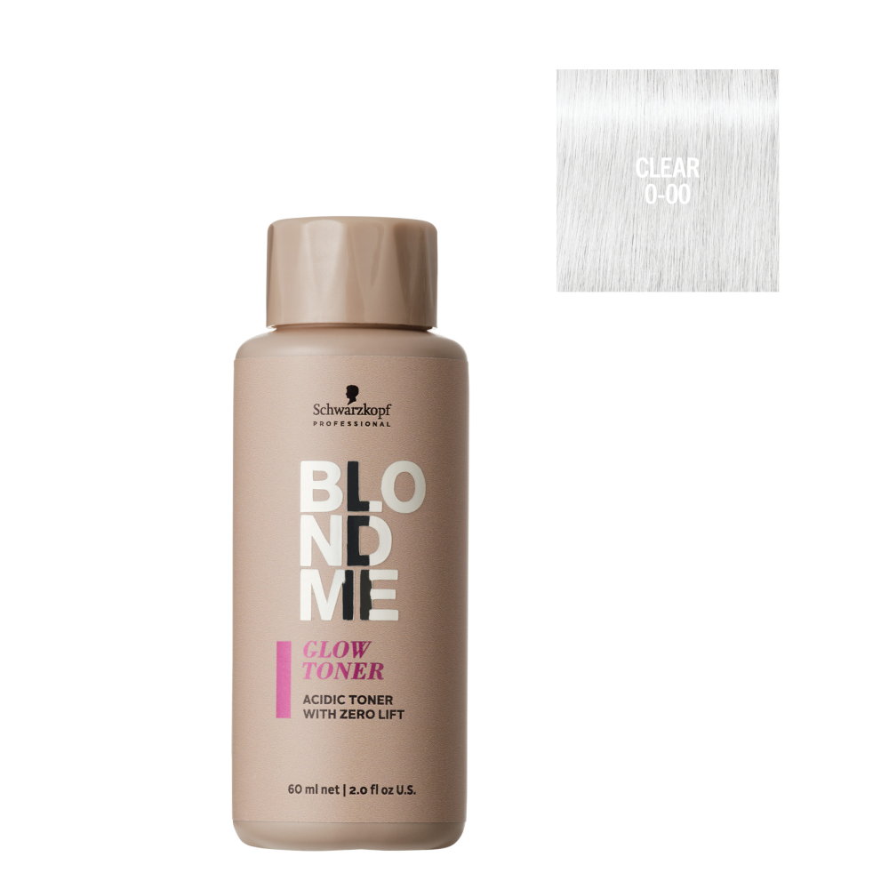 Schwarzkopf - Matizador de Brillo BlondMe Glow Toner 0-00 Nítido 60 ml
