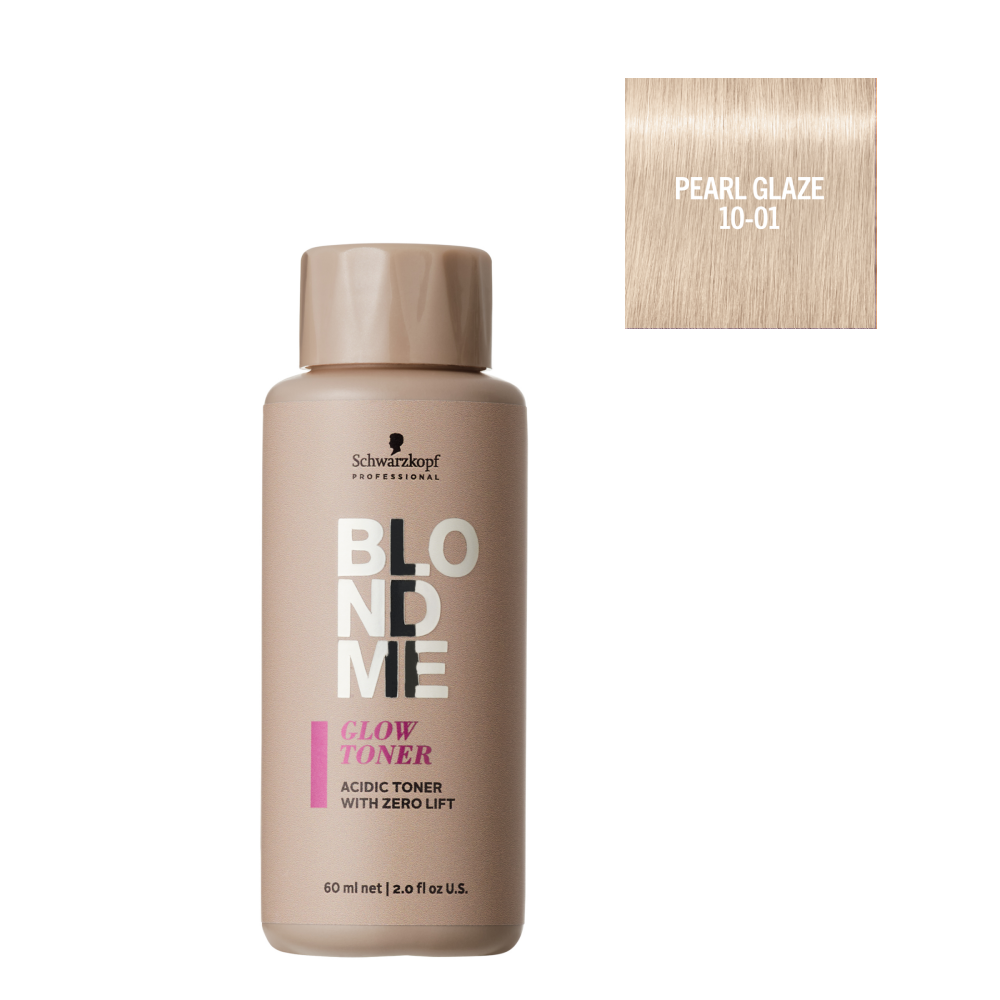 Schwarzkopf - Matizador de Brillo BlondMe Glow Toner 10-01 Esmalte Perla 60 ml