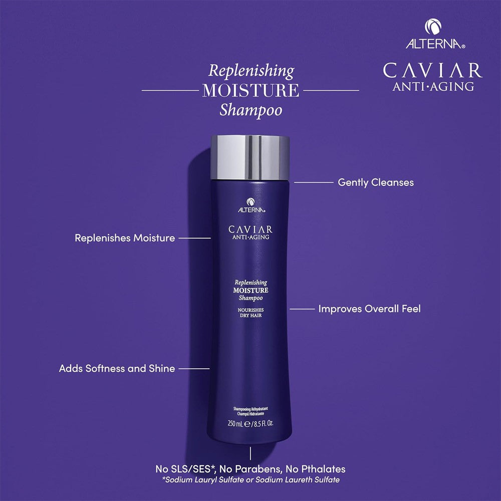 Alterna - Champú Hidratante Caviar Anti-Aging Replenishing Moisture 487 ml