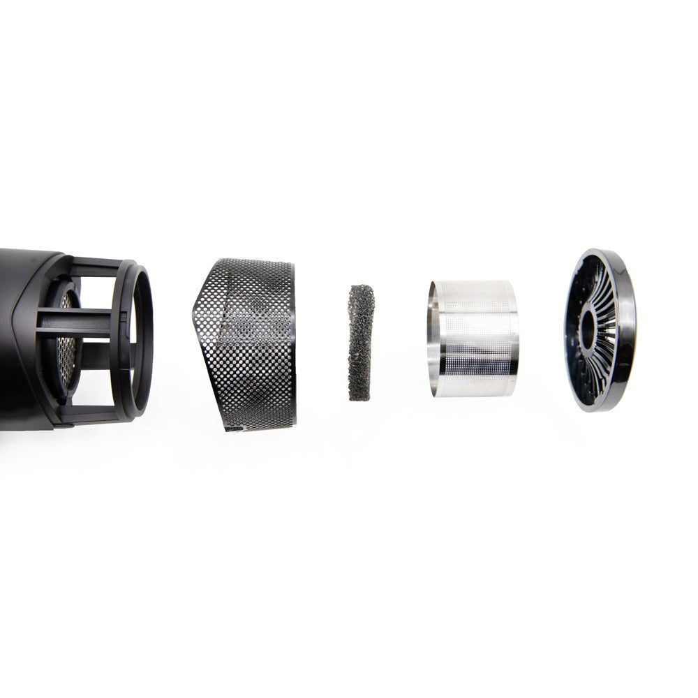 Corioliss - Secador Whisper Black Chrome