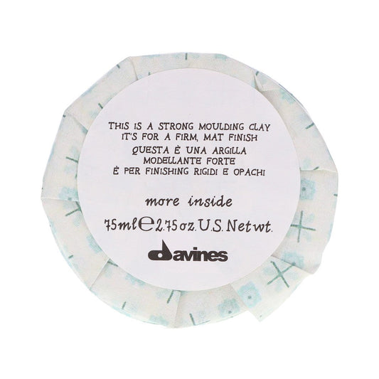 Davines - Arcilla de Fijación Fuerte More Inside Strong Moulding Clay 75 ml