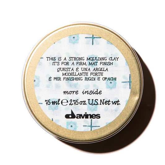 Davines - Arcilla de Fijación Fuerte More Inside Strong Moulding Clay 75 ml
