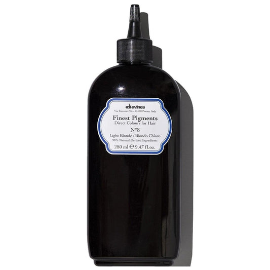 Davines - Gel de Coloración Rubio Claro Finest Pigments Nº8 Light Blonde 280 ml