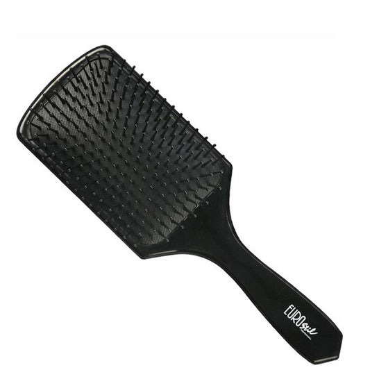 Eurostil - 00755 - Cepillo de Fuelle Rectangular Púa Bola Plástico Grande