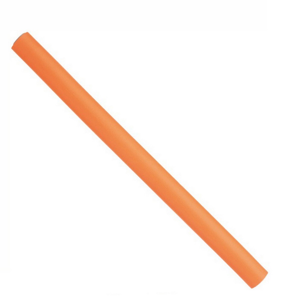 Eurostil - 01248 - Dna. Papillots Largos Naranjas 25 x 1,6 cm - 12 unidades