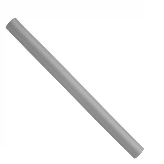 Eurostil - 01249 - Dna. Papillots Largos Grises 25 x 1,8 cm - 12 unidades