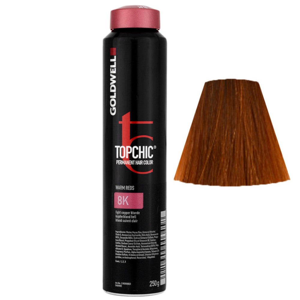Goldwell - Topchic 8K Rubio Cobre Claro 250 ml