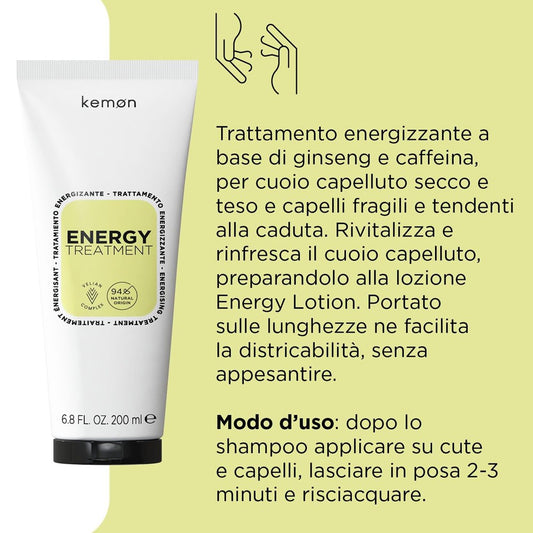 Kemon - Tratamiento Energizante Hair Care Energy 200 ml
