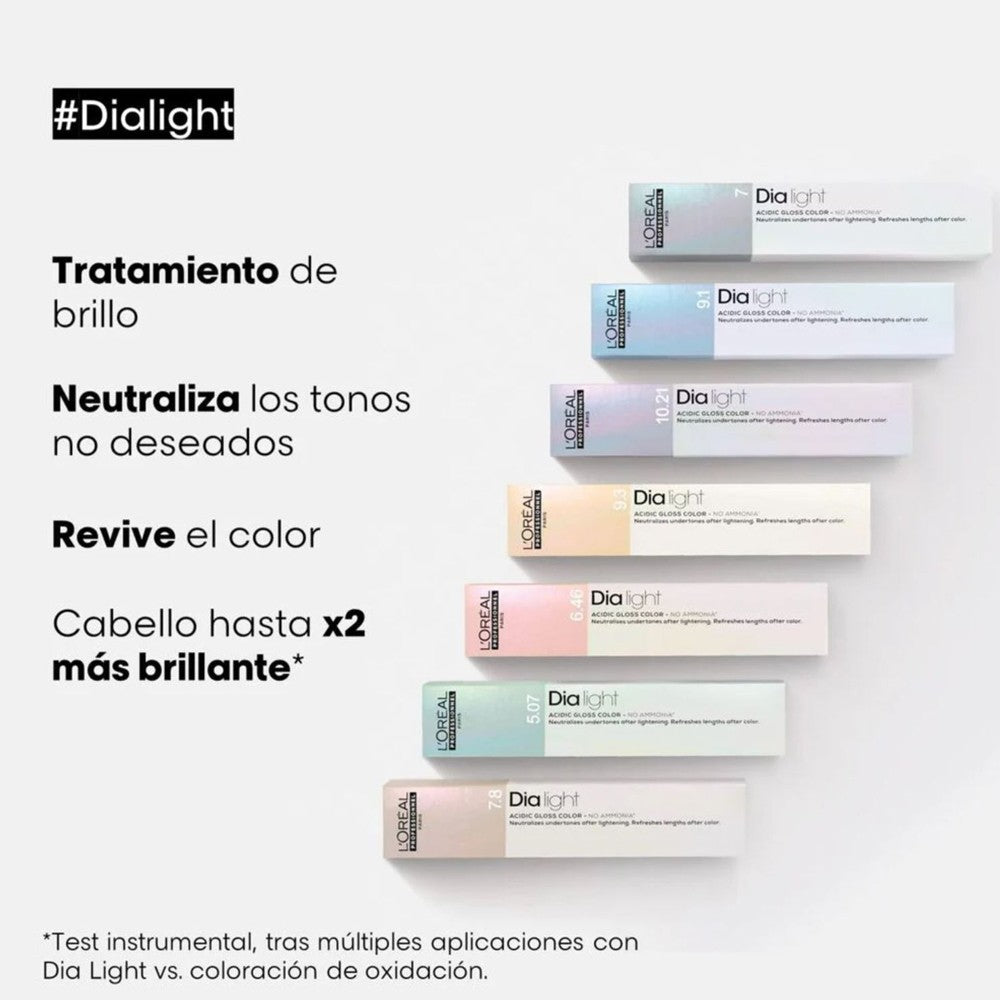 L'Oréal Professionnel - Milkshake Rubio Platino Ceniza Irisado 10.12 Dia Light 50 ml