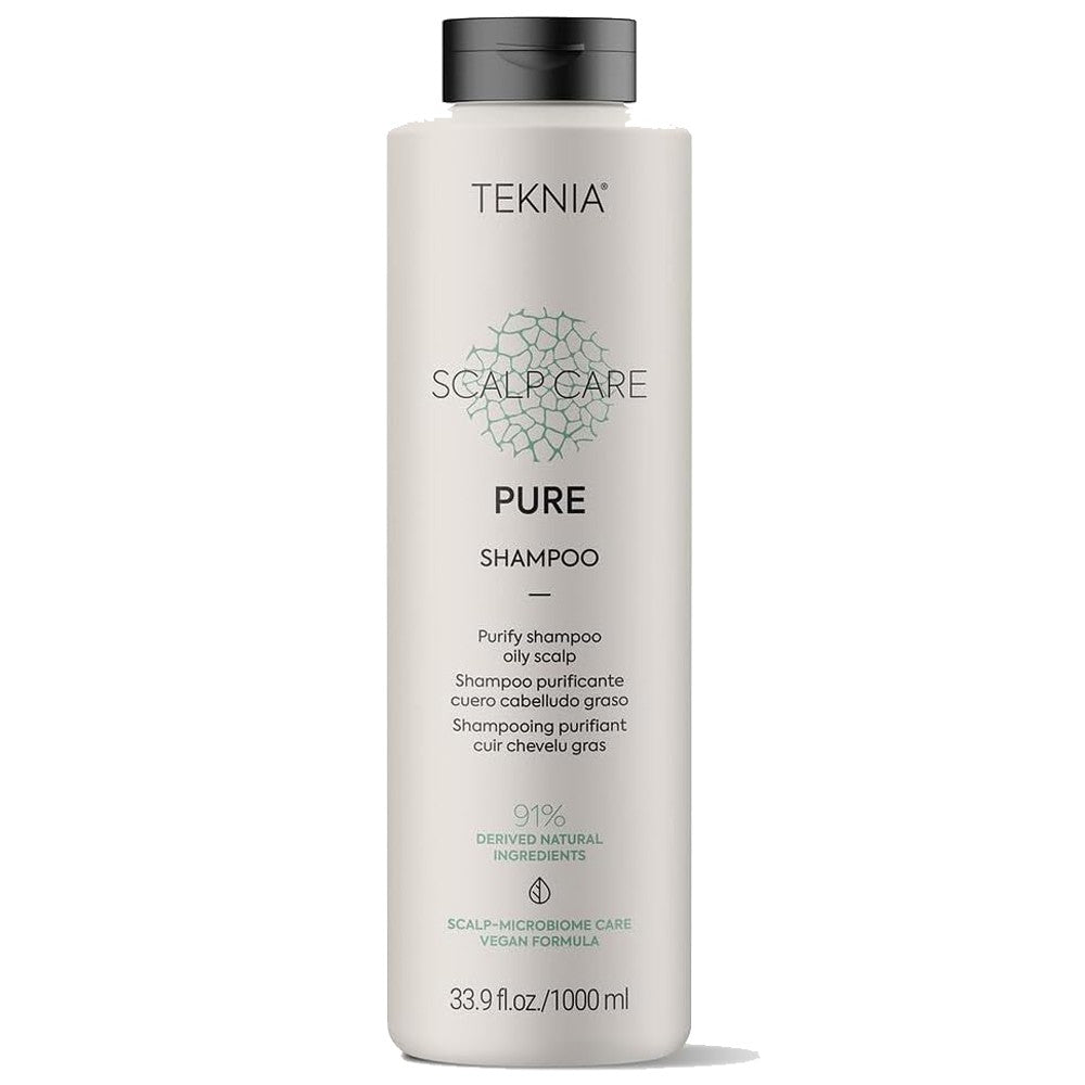 Lakme - Champú Antigrasa Teknia Scalp Care Pure 1000 ml