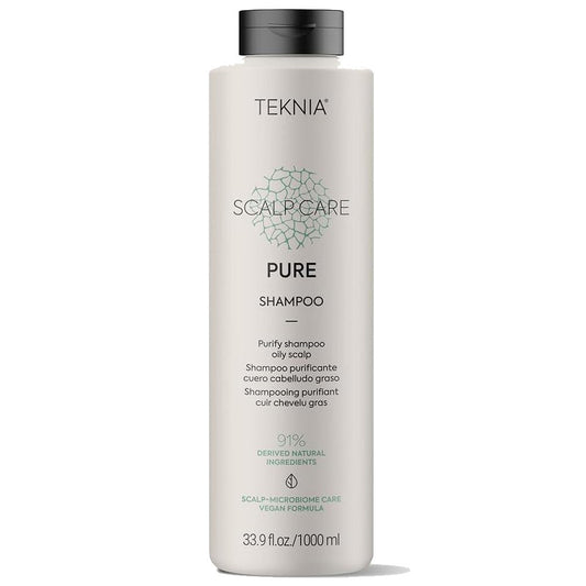 Lakme - Champú Antigrasa Teknia Scalp Care Pure 1000 ml