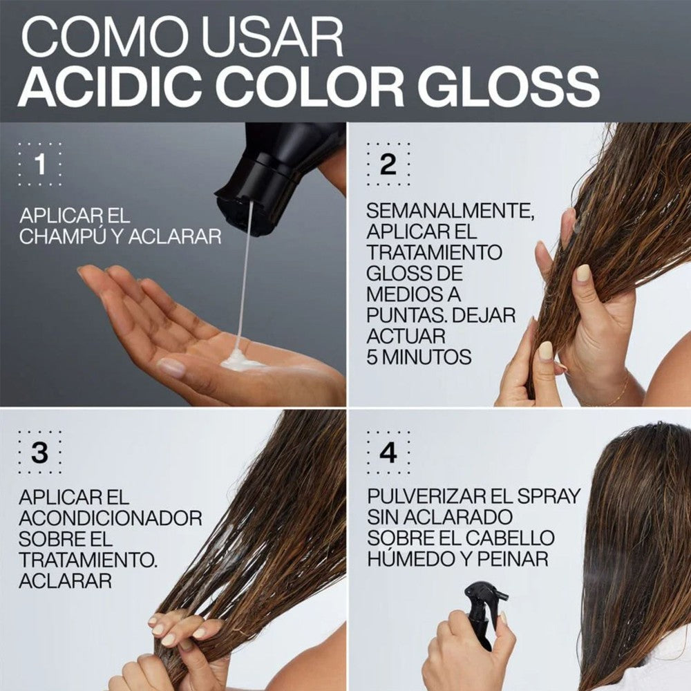 Redken - Acondicionador de Color y Brillo Acidic Color Gloss 300 ml