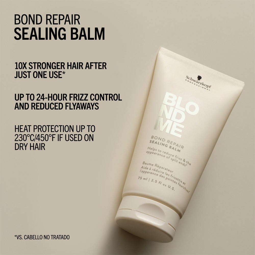 Schwarzkopf - Bálsamo Sellador BlondMe Bond Repair Sealing Balm 75 ml