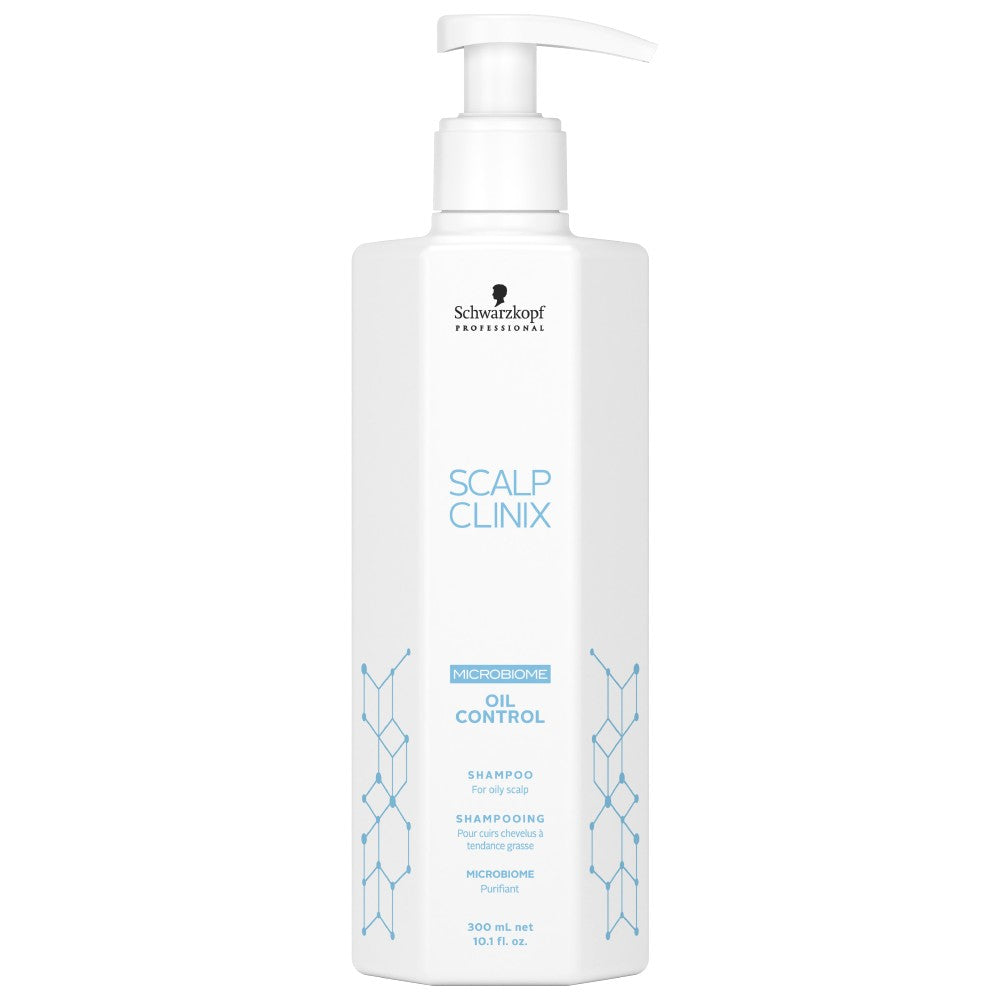 Schwarzkopf - Champú Antigrasa Oil Control Scalp Clinix 300 ml