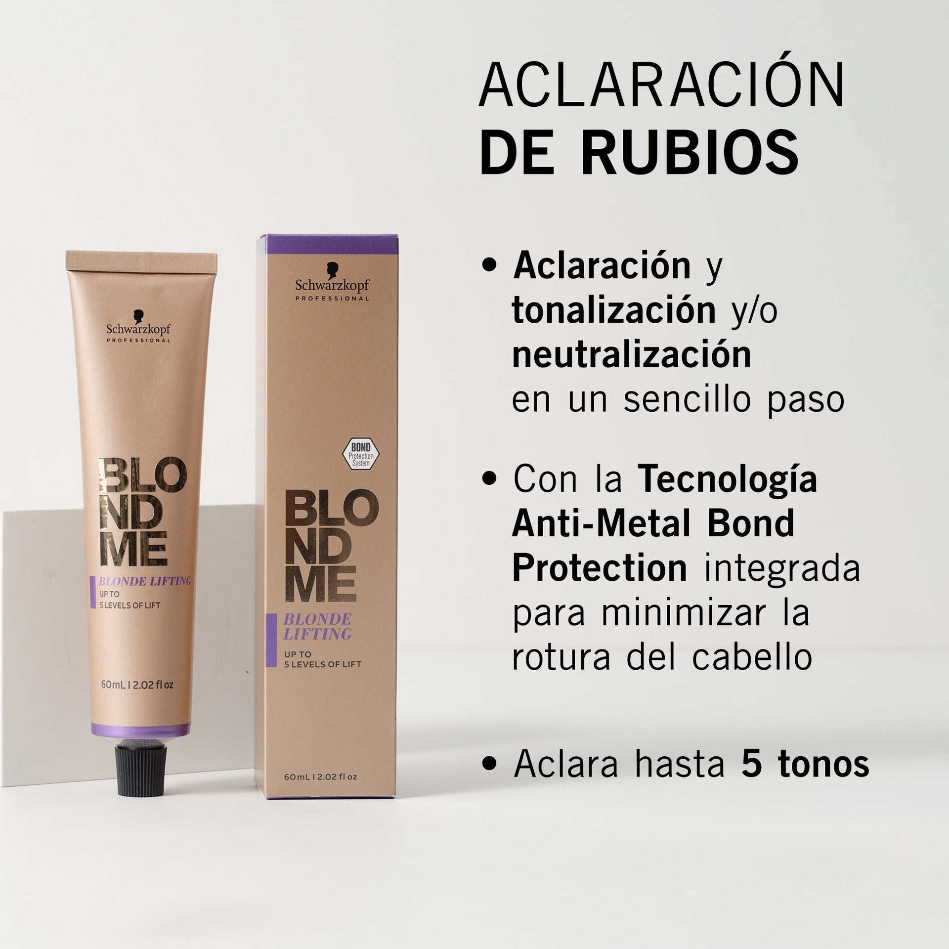 Schwarzkopf - Crema Aclarante de Rubios BlondMe L-Biscuit 60 ml