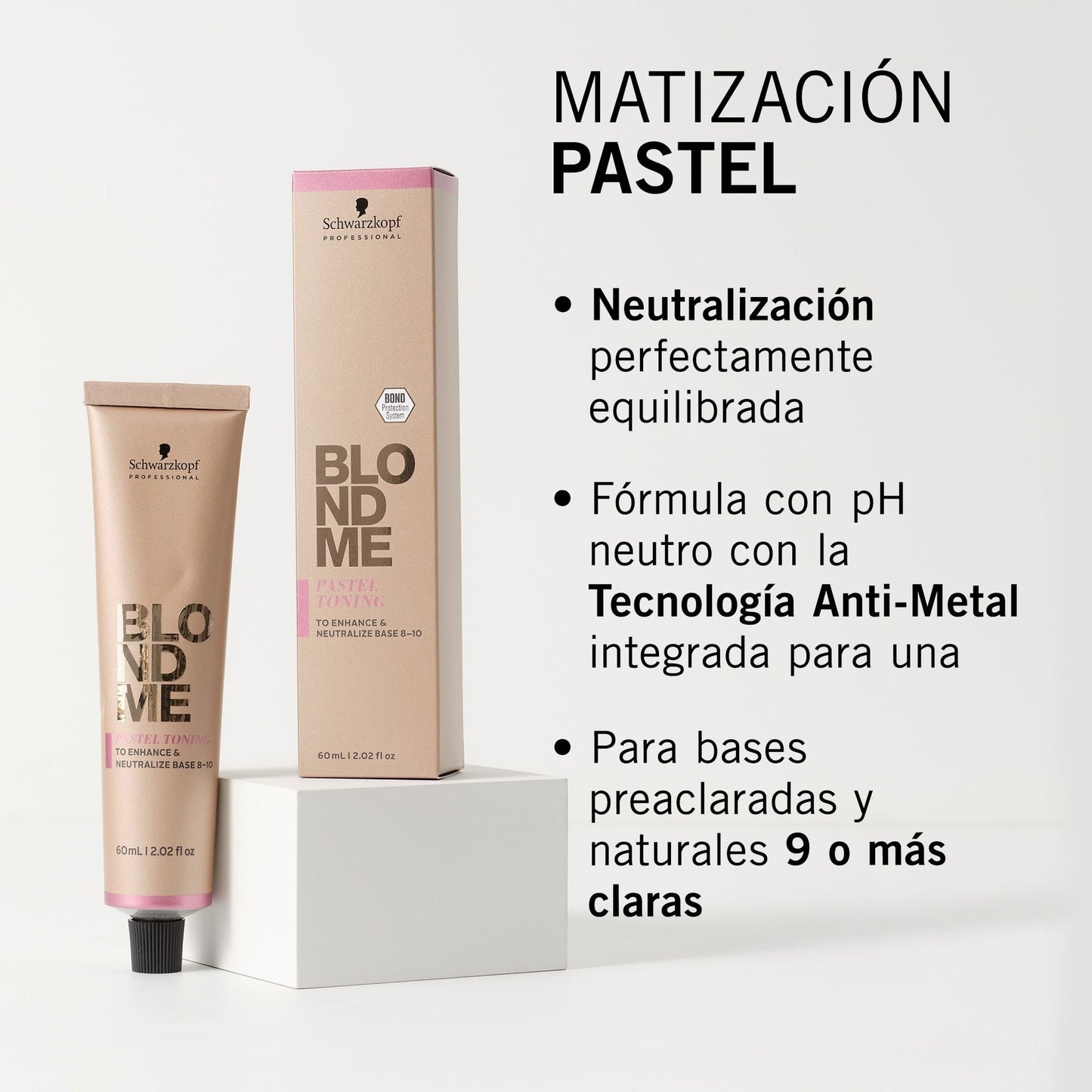 Schwarzkopf - Crema Matizadora Pastel BlondMe T-Ice 60 ml