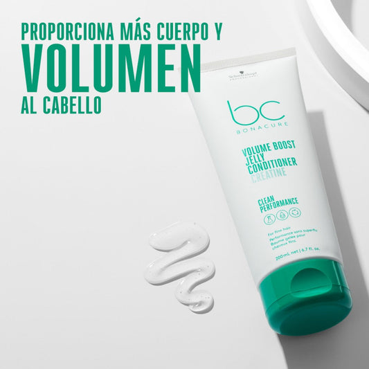 Schwarzkopf - Gelatina Acondicionadora Volumizante BC Bonacure Clean Volume Boost 200 ml