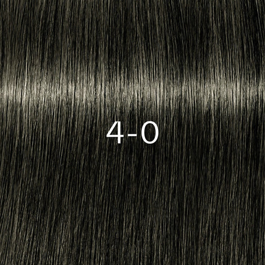 Schwarzkopf - Tinte sin Amoniaco Igora Zero AMM 4-0 Castaño Medio Natural 60 ml