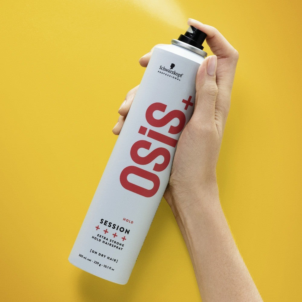 Schwarzkopf - Laca de Fijación Extra-Fuerte OSiS+ Session 300 ml