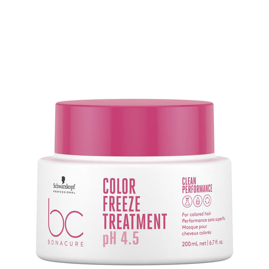 Schwarzkopf - Mascarilla para Cabello Teñido ph 4.5 BC Bonacure Clean Color Freeze 200 ml
