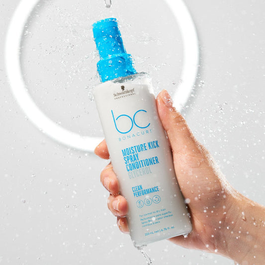 Schwarzkopf - Spray Acondicionador Hidratante BC Bonacure Clean Moisture Kick 200 ml