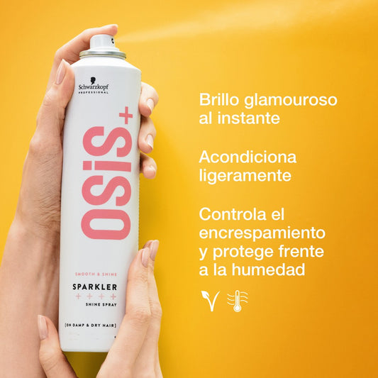 Schwarzkopf - Spray de Brillo OSiS+ Sparkler 500 ml