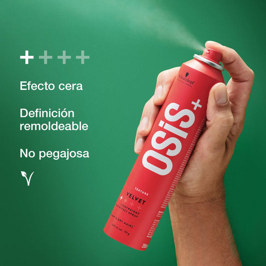Schwarzkopf - Spray Efecto Cera OSiS+ Velvet 200 ml
